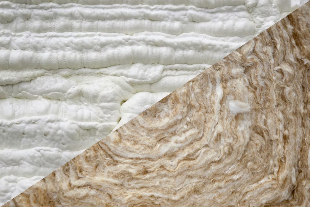 Spray Foam Insulation vs. Fiberglass Batts