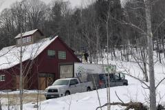 New Barn Build, Winhall, Vermont